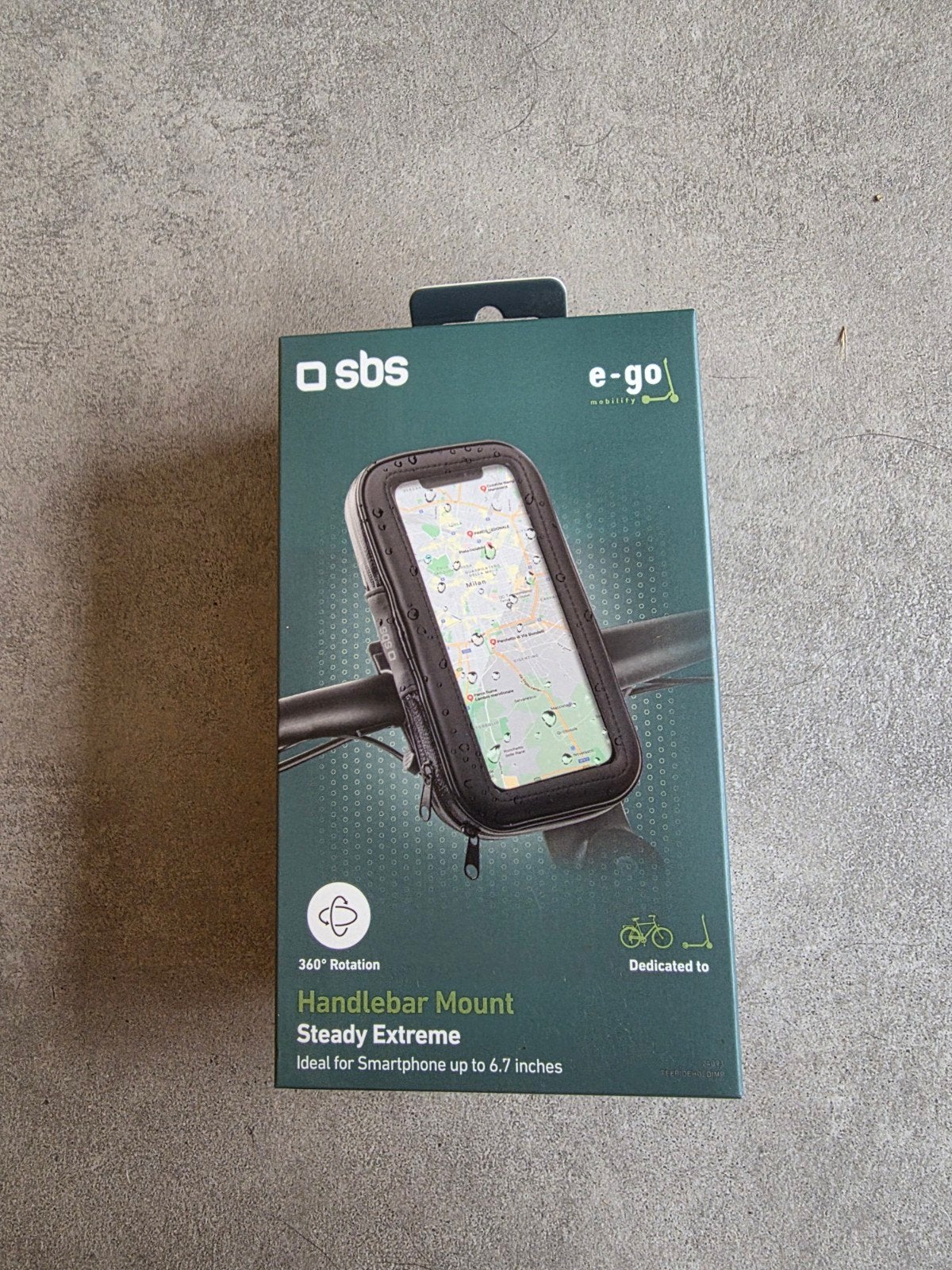 SBS E-GO Fiets Telefoonhouder - Nieuw in verpakking, Ophalen of Verzenden, Nieuw, E go