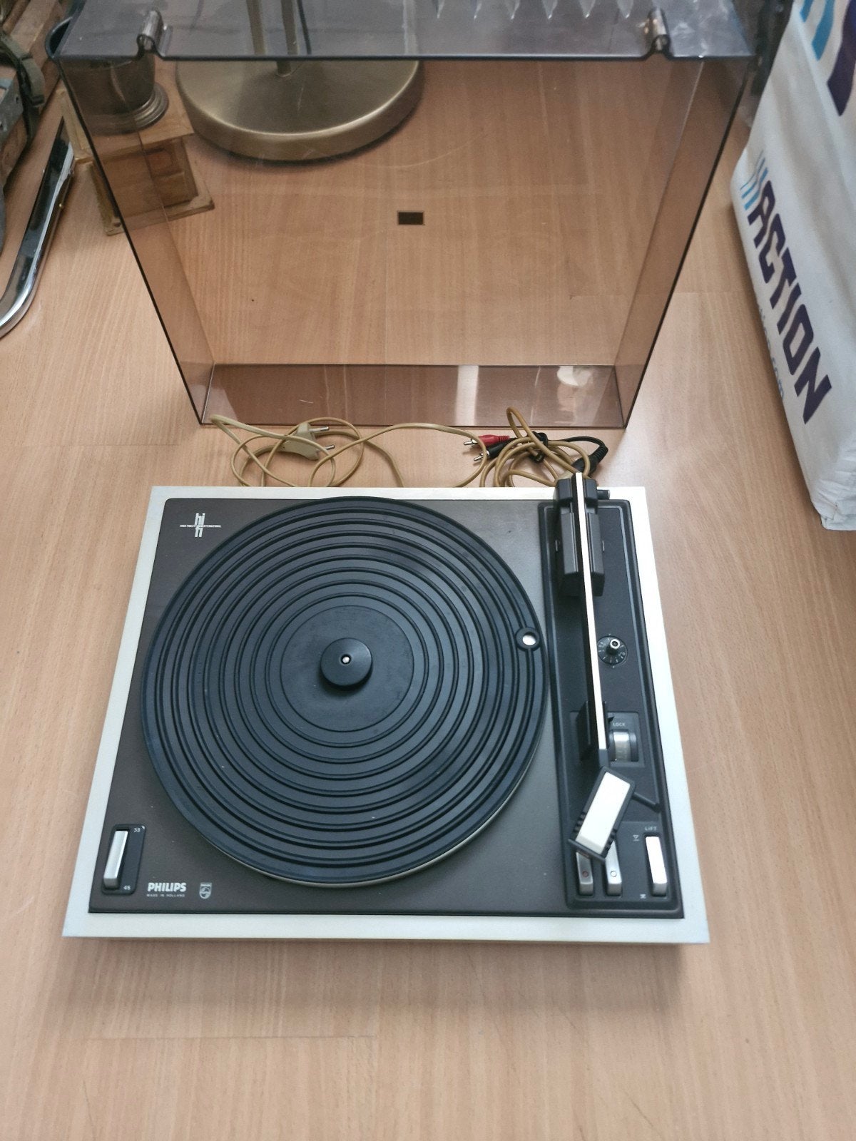 Philips Platenspeler - Vintage en Functioneel, Ophalen, Philips