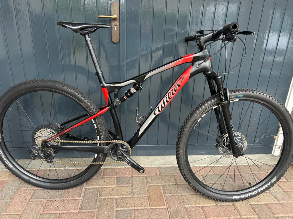 Fully vol carbon Willier 110FX 12 speed XT, Fully, 49 tot 53 cm, Zo goed als nieuw, Ophalen