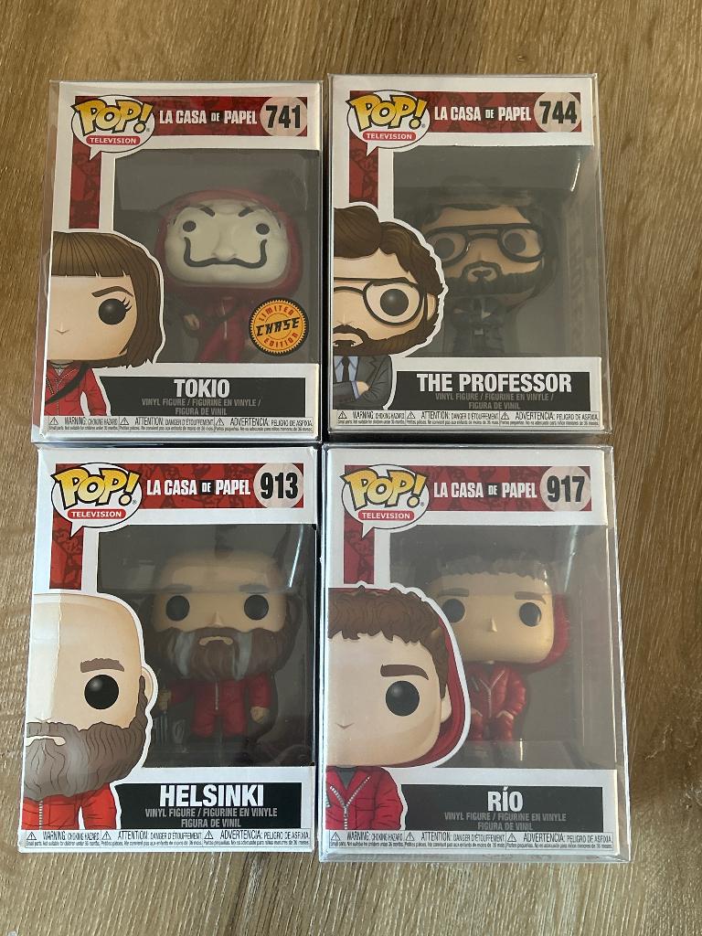 Funko pops La Casa de Papel, Ophalen of Verzenden
