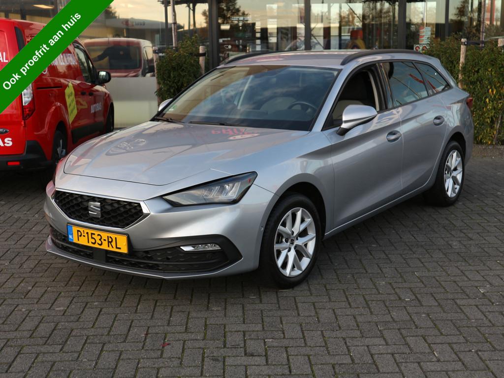 SEAT Leon Sportstourer 1.0 TSI Style Business Intense virtua, Stof, Gebruikt, Leon, Origineel Nederlands