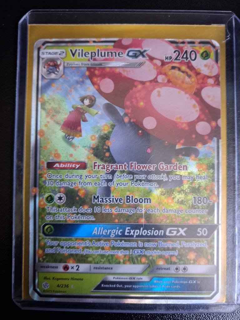 Vileplume gx 4/236, Ophalen of Verzenden, Losse kaart, Foil