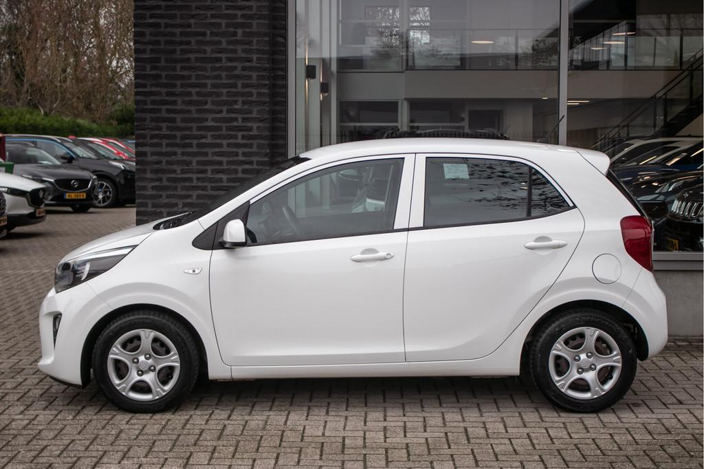 Kia Picanto 1.0 CVVT EconomyPlusLine | All Season banden | |, 12 maanden, Stof, Gebruikt, Start-stop-systeem