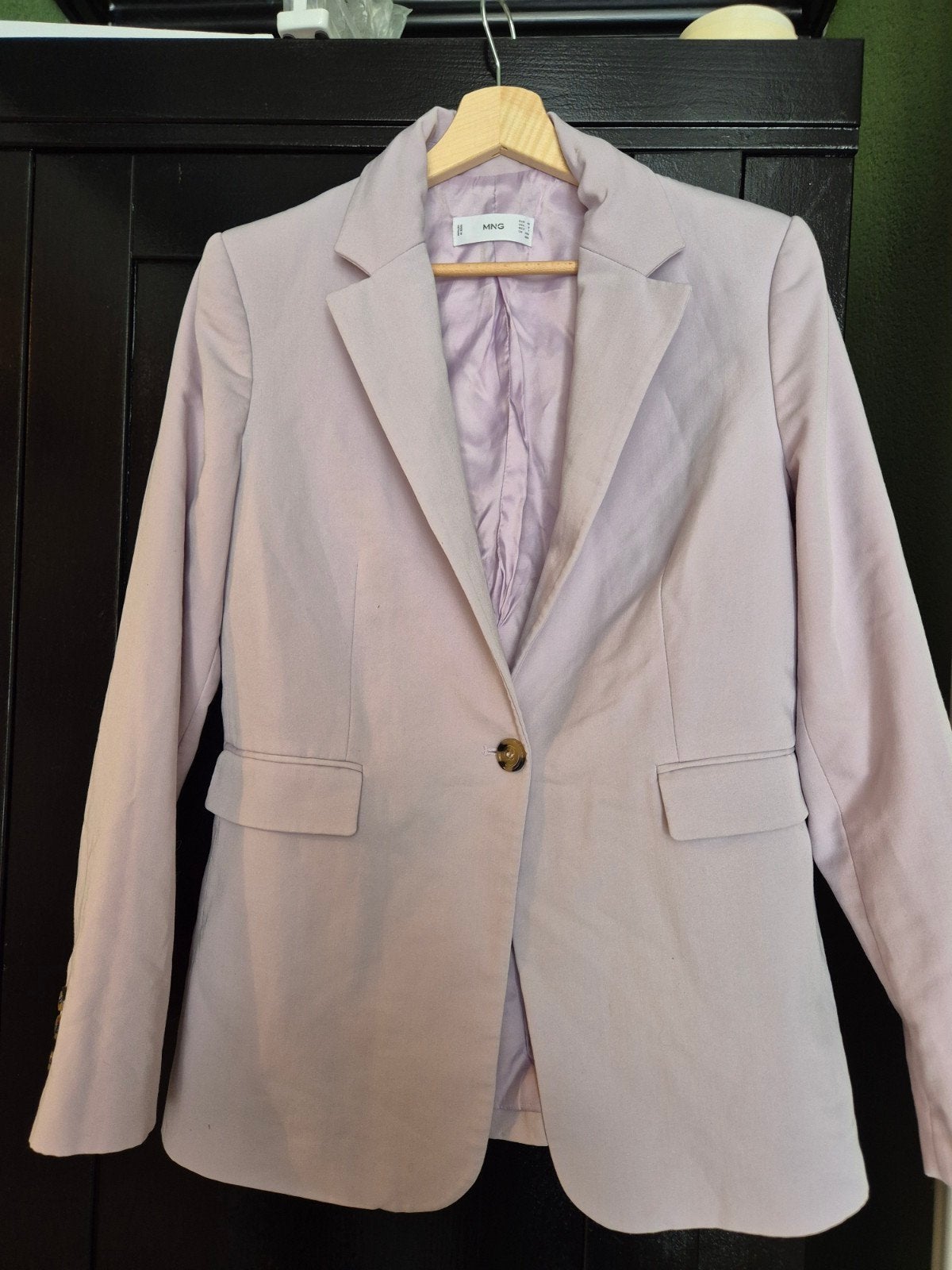 lila paars blazer maat 40, Kleding | Dames, Maat 38/40 (M), Mango, Paars, Ophalen of Verzenden
