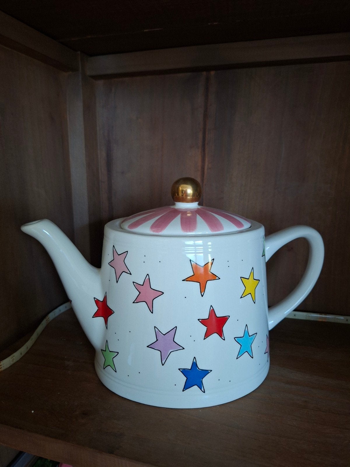 Blond Amsterdam Theepot Sterren - Nieuw, Nieuw, Ophalen of Verzenden, Theepot, Aardewerk