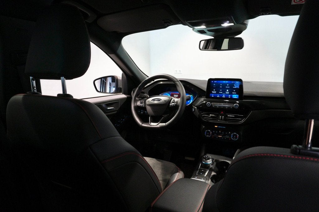 Ford KUGA 2.5 PHEV ST-Line X Stoel/Stuurverwarming|Camera|AC, Auto's, 14 kWh, Gebruikt, 4 cilinders, Leder en Stof