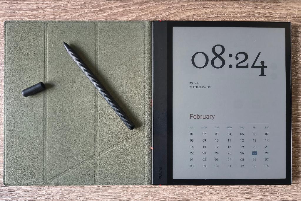Boox Note Air4 C Zwart, Computers en Software, E-readers, Ophalen of Verzenden, Zo goed als nieuw, 10 inch of meer, 16 GB of meer