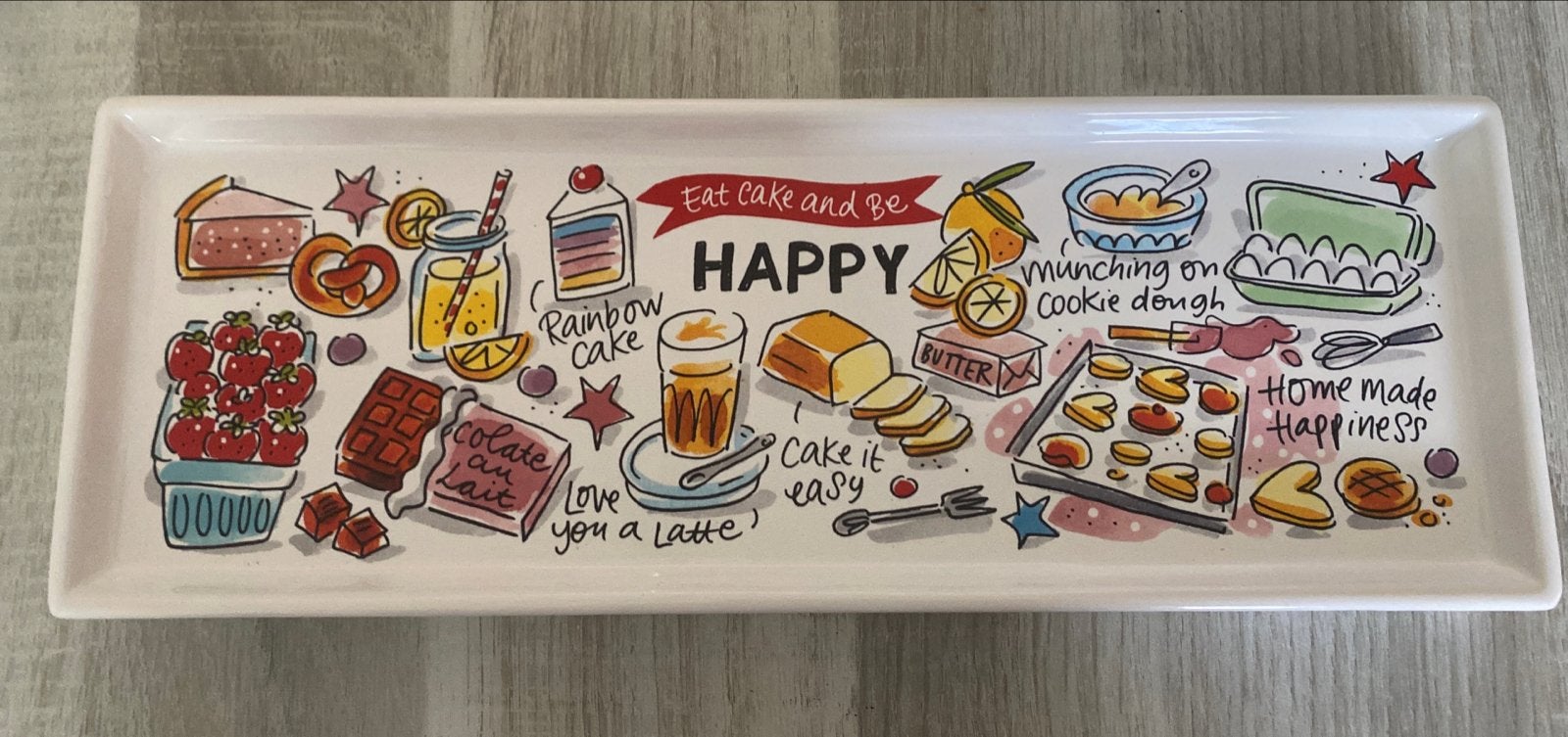 Blond Amsterdam Happy Cake schaal - Nieuw en ongebruikt, Ophalen of Verzenden, Nieuw, Blond Amsterdam, Schaal of Schalen