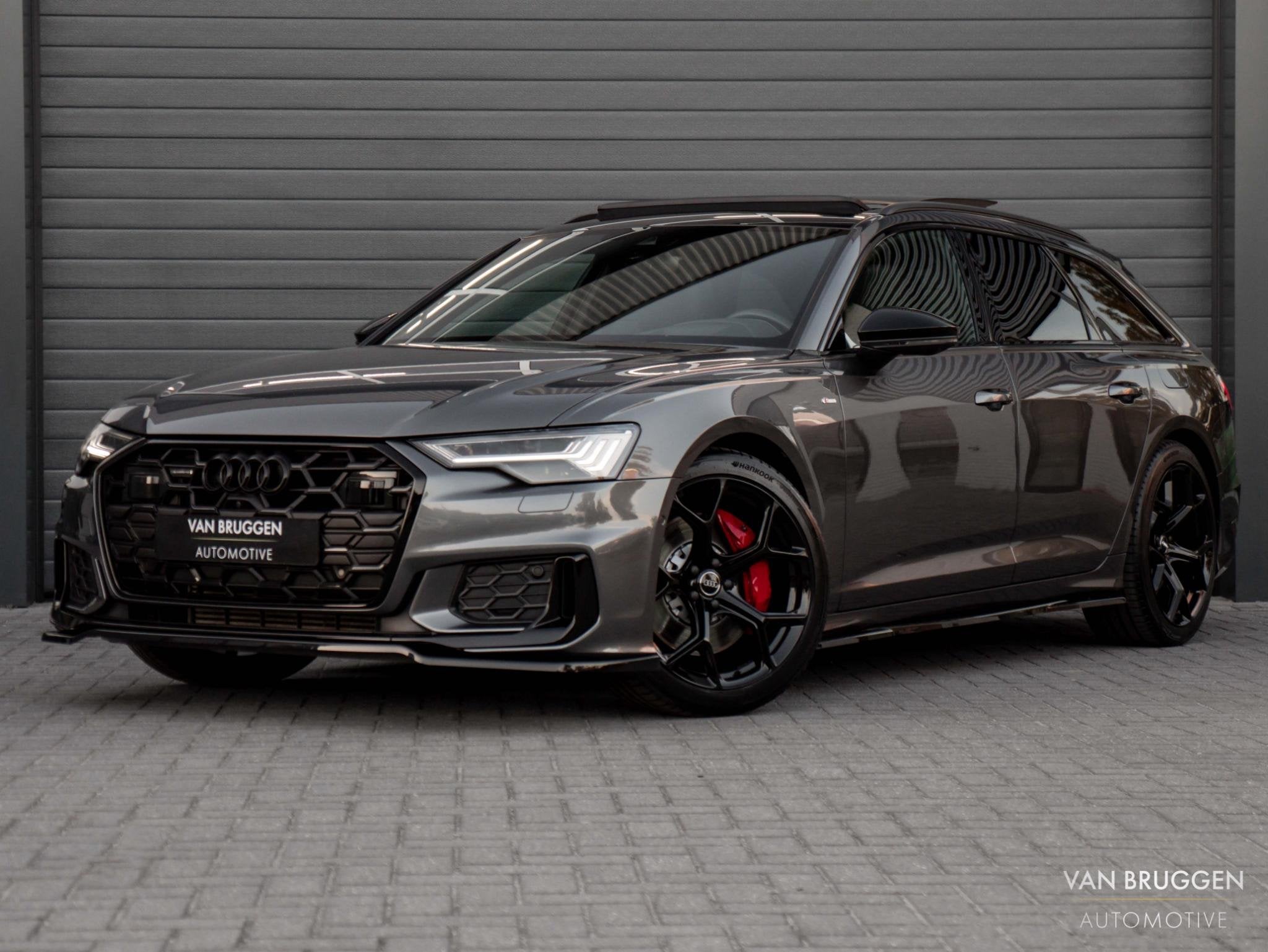 Audi A6 Avant 55 TFSI e quattro S-Line Pano Facelift 360 B&O, Auto's, Dealer onderhouden, Gebruikt, 4 cilinders, Plug-in hybride