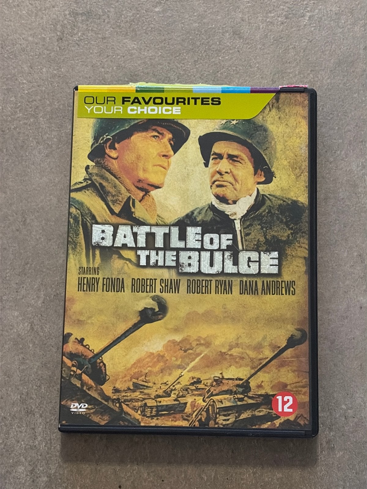 Battle of the Bulge DVD - Oorlogsfilm met Henry Fonda, Nederlands, Ophalen of Verzenden, Oorlog, Vanaf 12 jaar