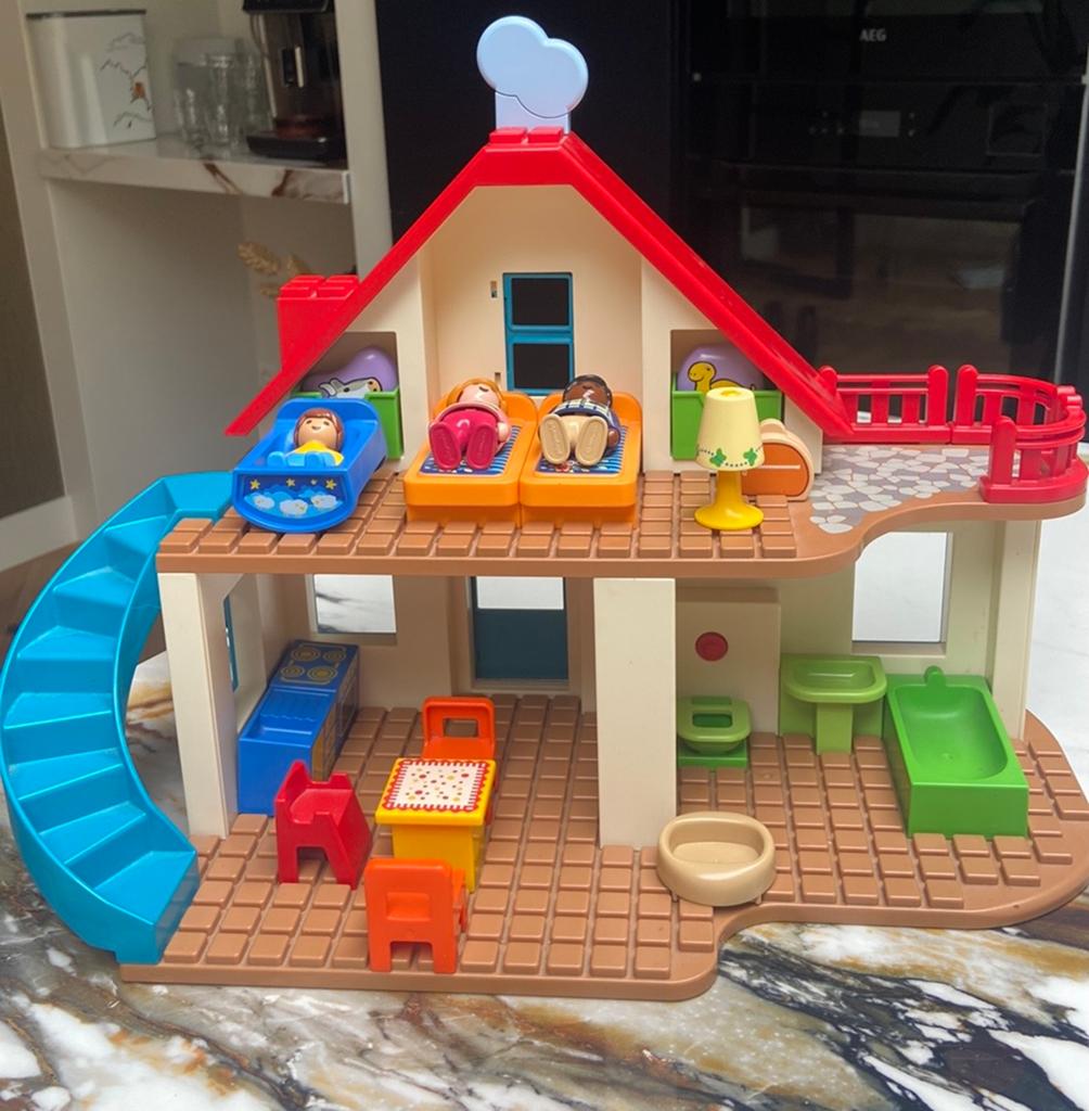 Playmobil 123 speelhuis, Kinderen en Baby's, Speelgoed | Playmobil, Ophalen of Verzenden, Zo goed als nieuw