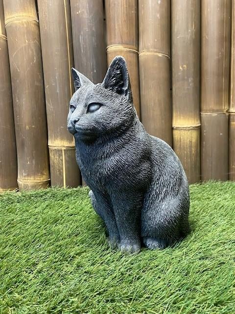 Poes nr.2348, Tuin en Terras, Tuinbeelden, Ophalen, Nieuw, Beton, Dierenbeeld