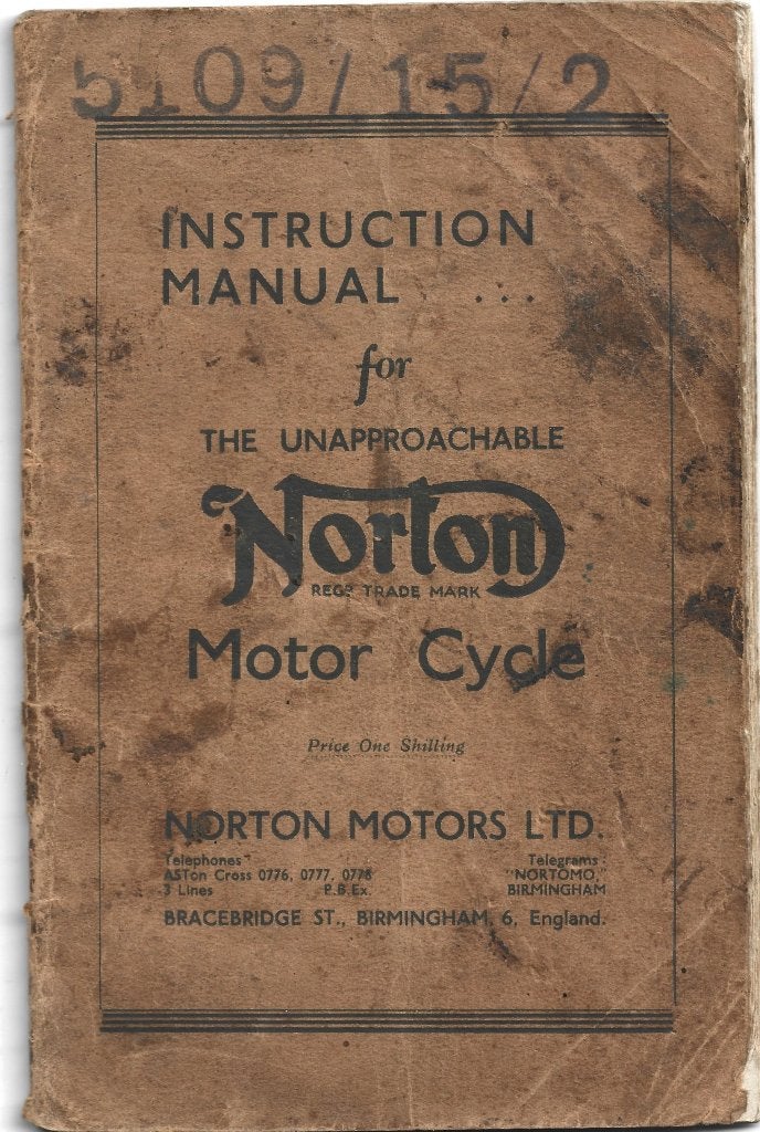 Norton International models 30 / 40 + 50 55 18 19 20 ES2, Motoren, Verzenden, Overige merken