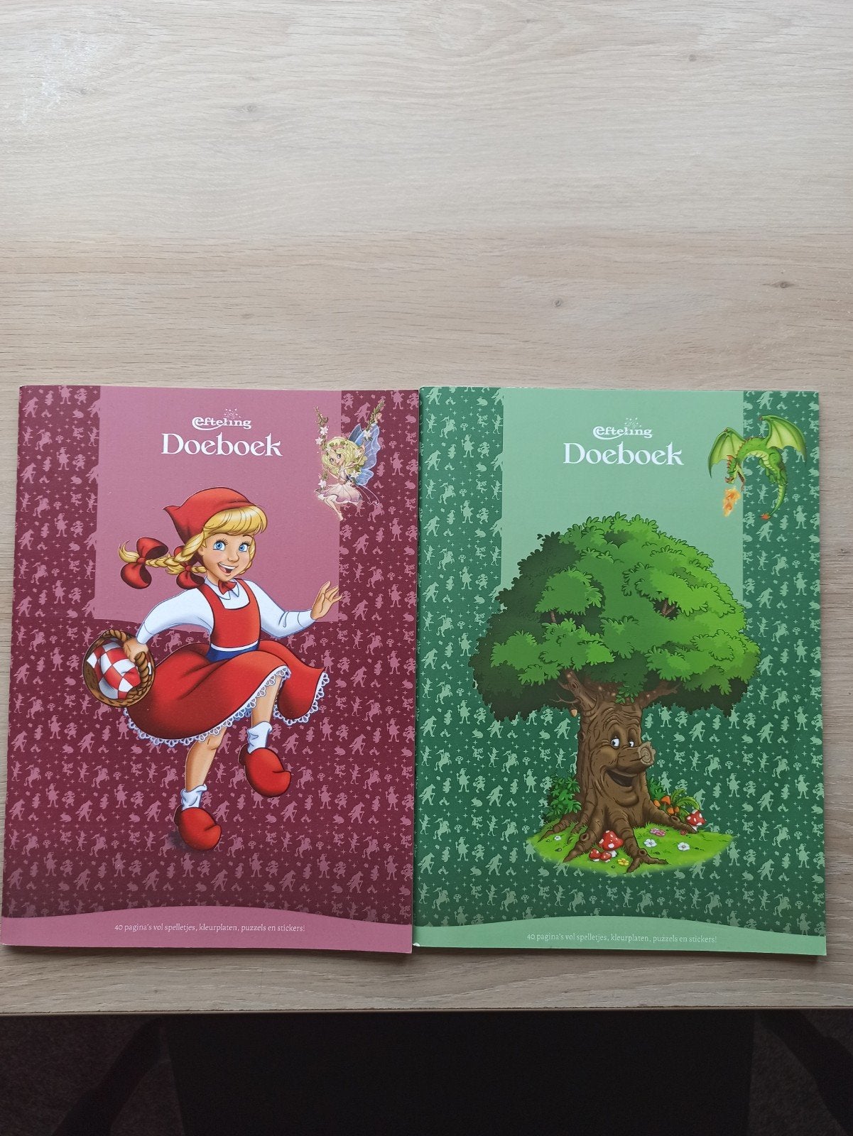 Kruidvat Efteling doeboekjes: Roodkapje en Sprookjesboom, Ophalen of Verzenden, Nieuw, Overige typen