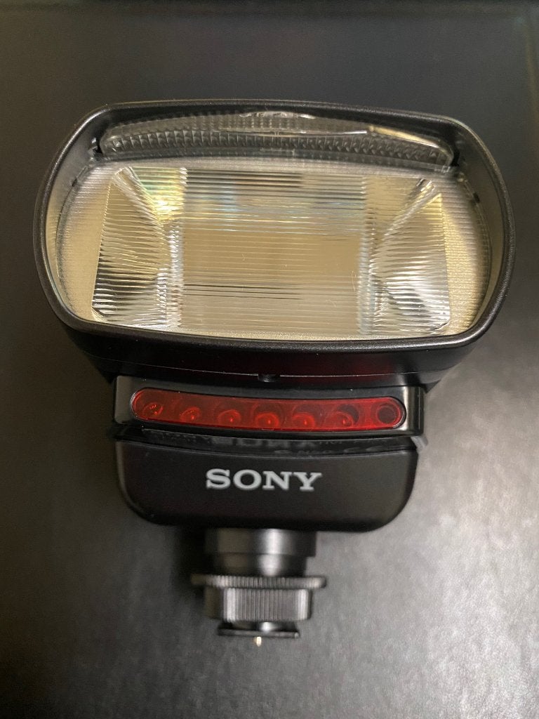 Flitser HVLF32X voor SONY DSCR1, Audio, Tv en Foto, Fotografie | Flitsers, Draadloos, Gebruikt, Externe flitser, Ophalen of Verzenden