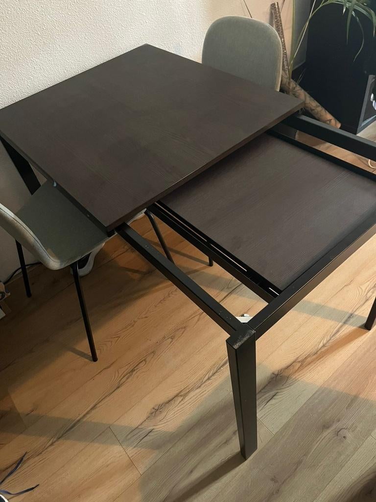 Ikea Tafel + 2 stoelen, Huis en Inrichting, Tafels | Eettafels, Ophalen, 100 tot 150 cm, 50 tot 100 cm, Zo goed als nieuw