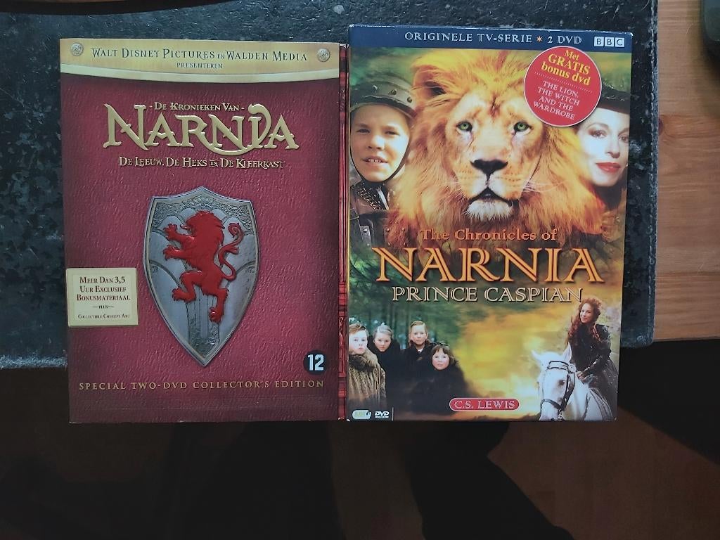 narnia 2 x, Boxset, Ophalen of Verzenden, Zo goed als nieuw, Vanaf 9 jaar