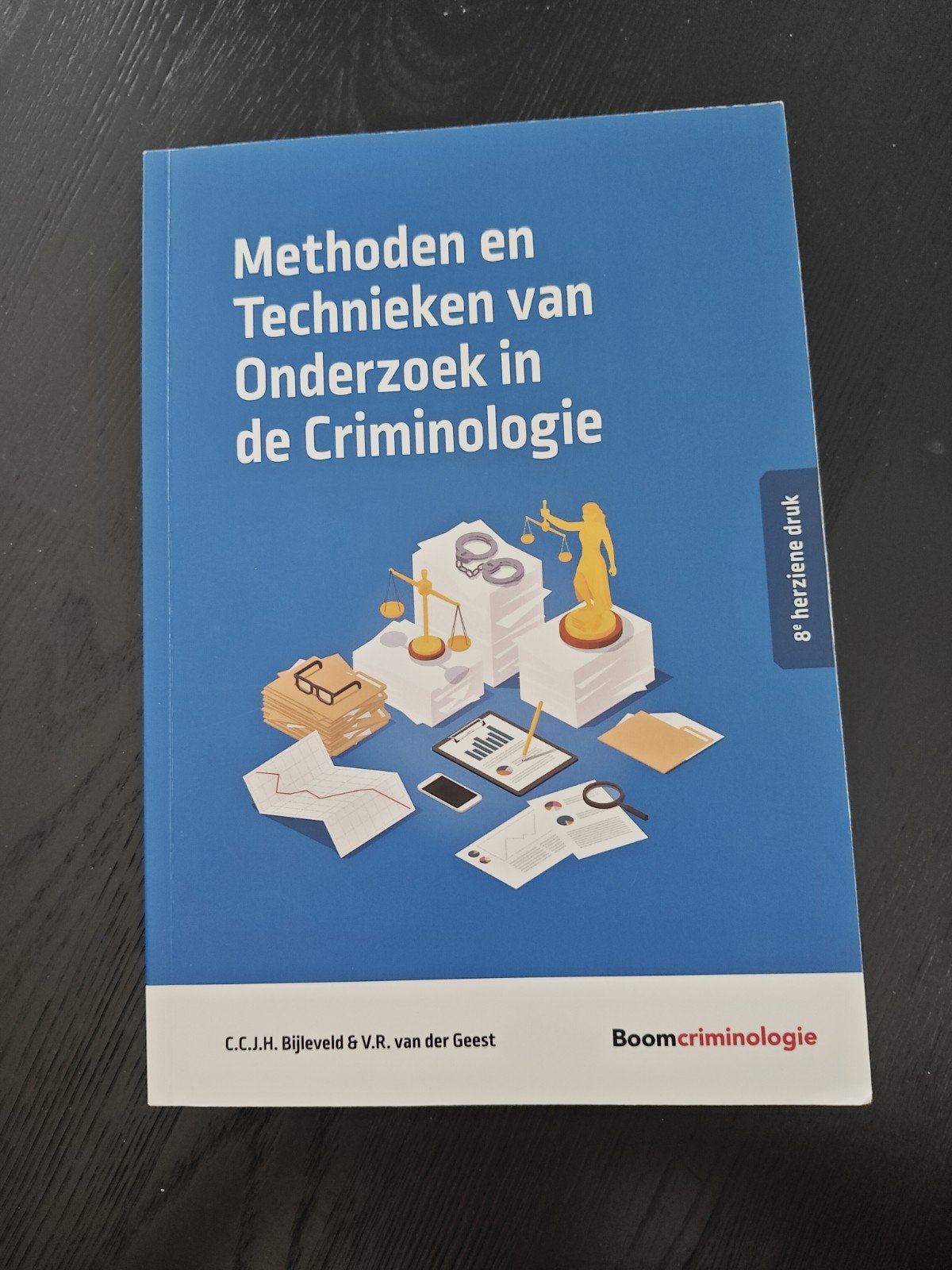 Methoden en Technieken van Onderzoek in de Criminologie, Boeken, Ophalen of Verzenden, Zo goed als nieuw, V.R. van der Geest; C.C.J.H. Bijleveld