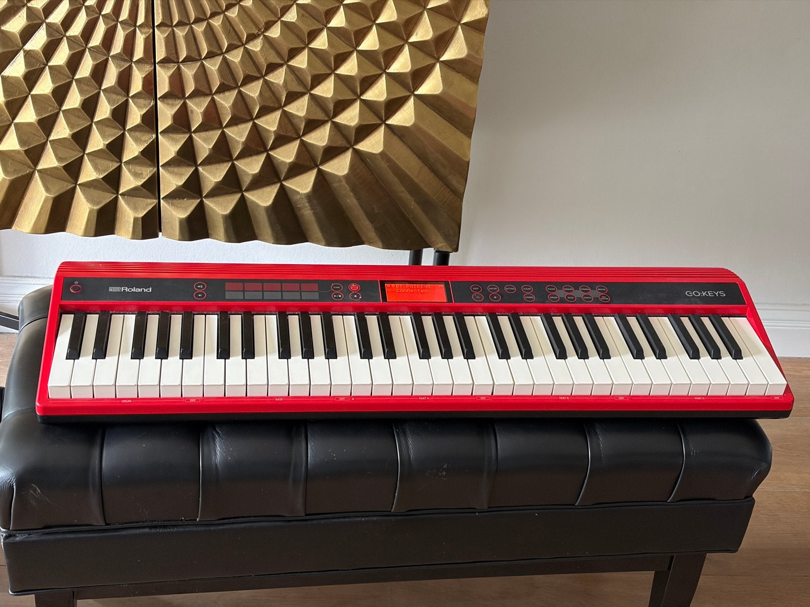 Roland GO:KEYS GO-61K Music Creation Keyboard Rood, 61 toetsen, Roland, Ophalen of Verzenden, Zo goed als nieuw