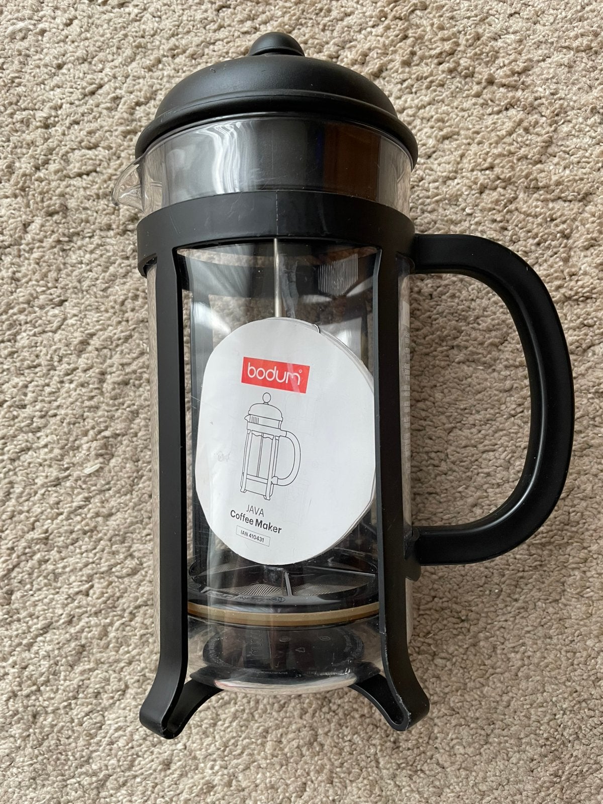 Bodum Java Coffee Maker., Verzenden, Zo goed als nieuw, Overige modellen