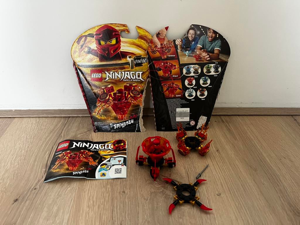 Lego Ninjago Spinjitzu Kai (70659), Ophalen of Verzenden, Zo goed als nieuw
