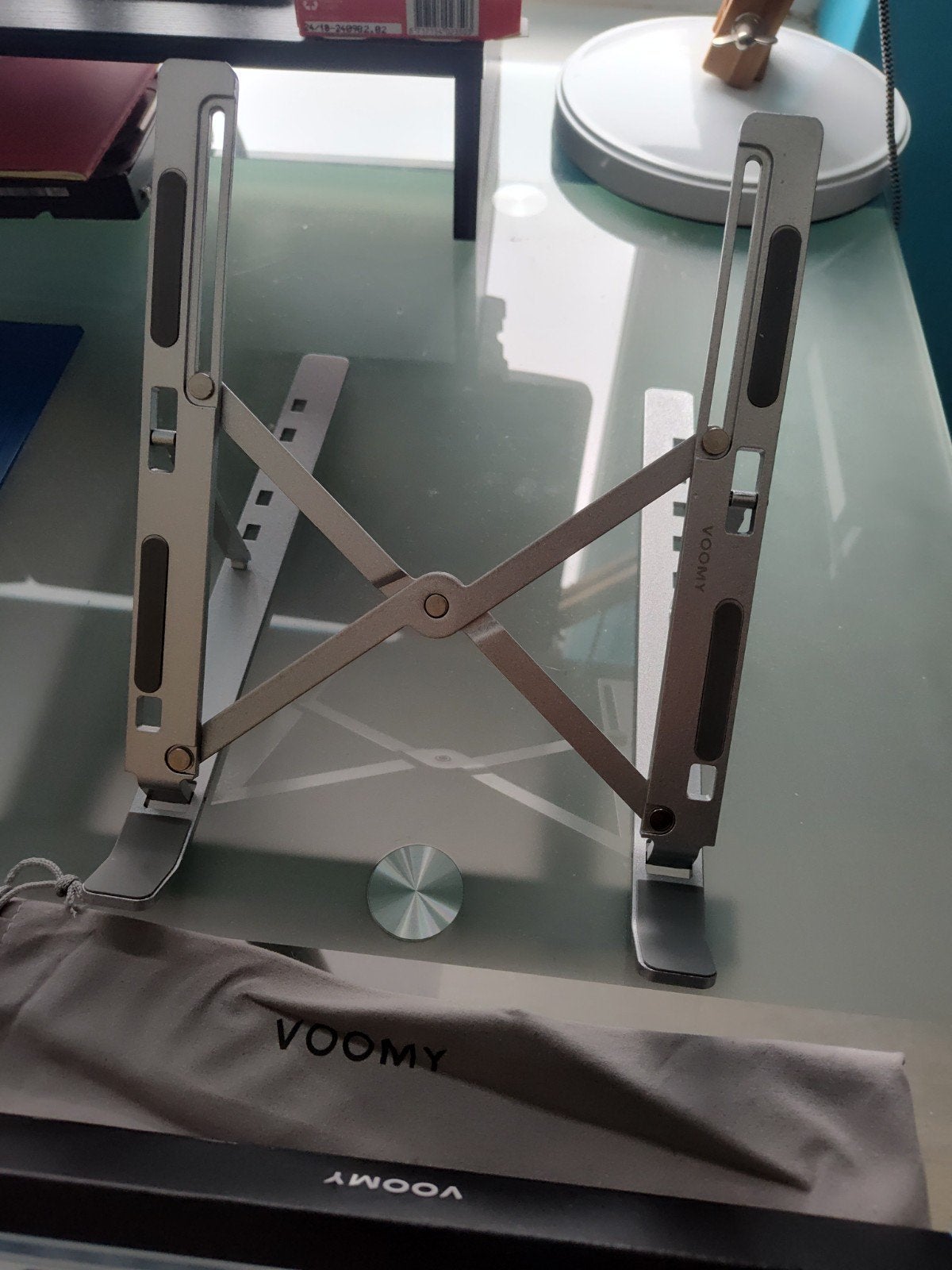 VOOMY Laptopstandaard - Verstelbaar en Draagbaar, Ophalen of Verzenden