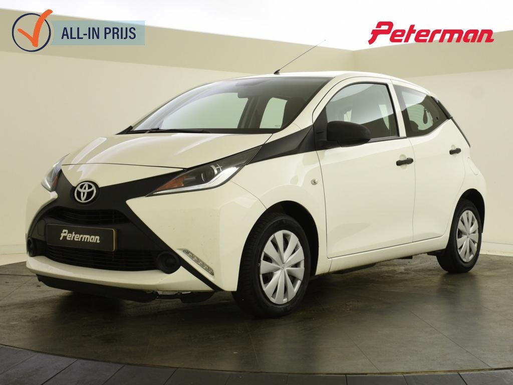 Toyota Aygo 1.0 VVT-i x-fun | Bluetooth | Airco, Auto's, Voorwielaandrijving, 12 maanden, Stof, Gebruikt