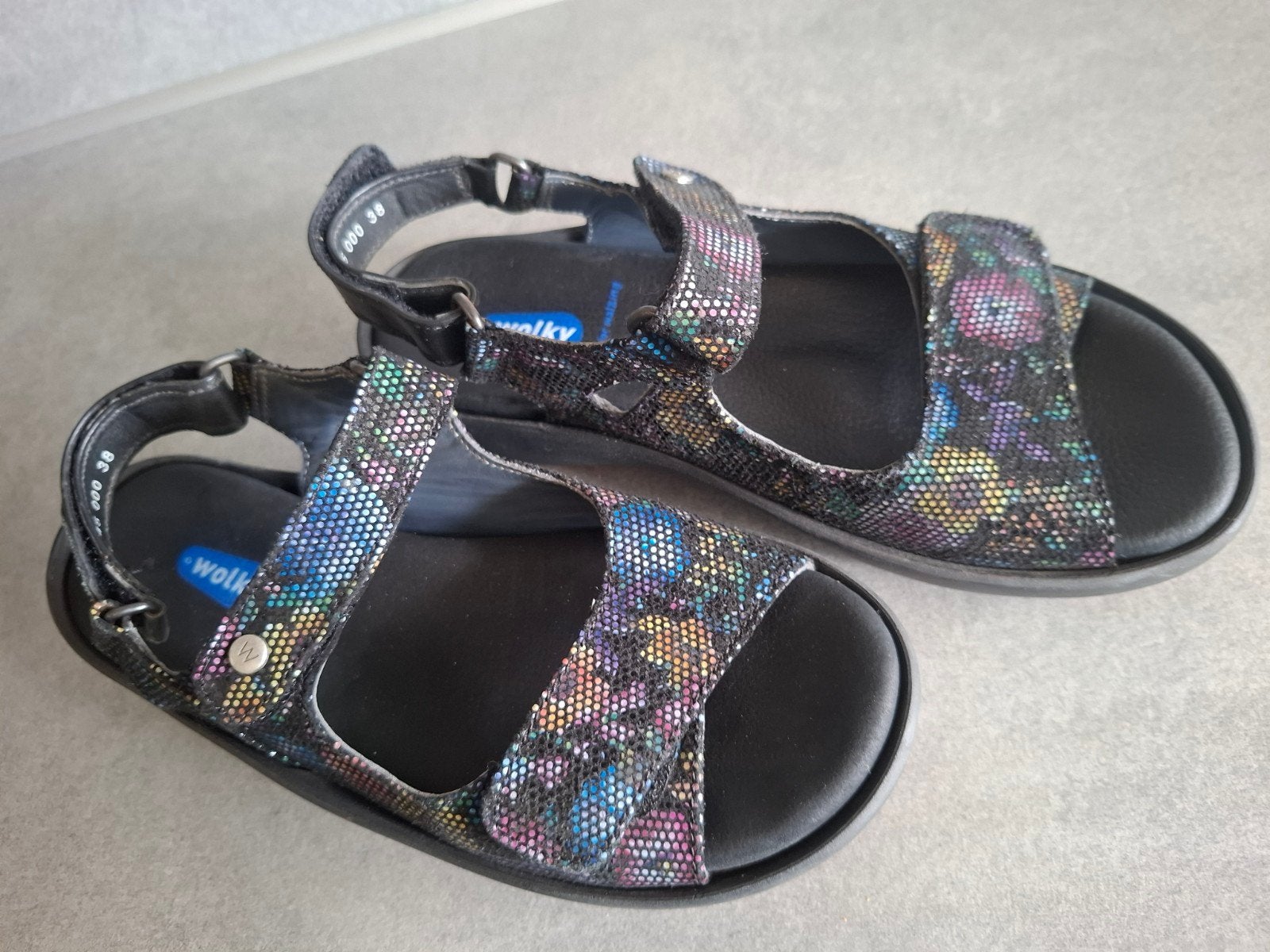 Wolky sandaal maat 38, Kleding | Dames, Schoenen, Ophalen of Verzenden, Zo goed als nieuw, Sandalen of Muiltjes