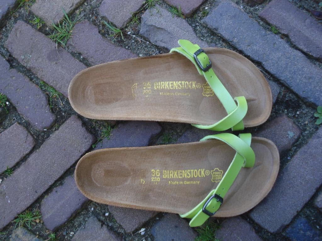 PIAZZA BIRKENSTOCK 36  GROEN NIEUW GRATIS VERZENDING POST, Slippers, Birkenstock 36, Verzenden, Nieuw