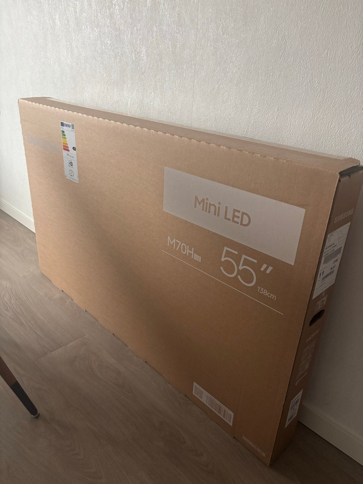 Samsung Mini LED TV 55 inch (138 cm), LED, 50 Hz, Nieuw, Ophalen of Verzenden