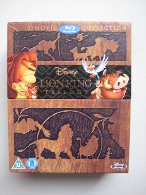 Lion King Trilogy Blu-Ray Bluray (Disney), Cd's en Dvd's, Blu-ray, Ophalen of Verzenden, Nieuw in verpakking, Tekenfilms en Animatie