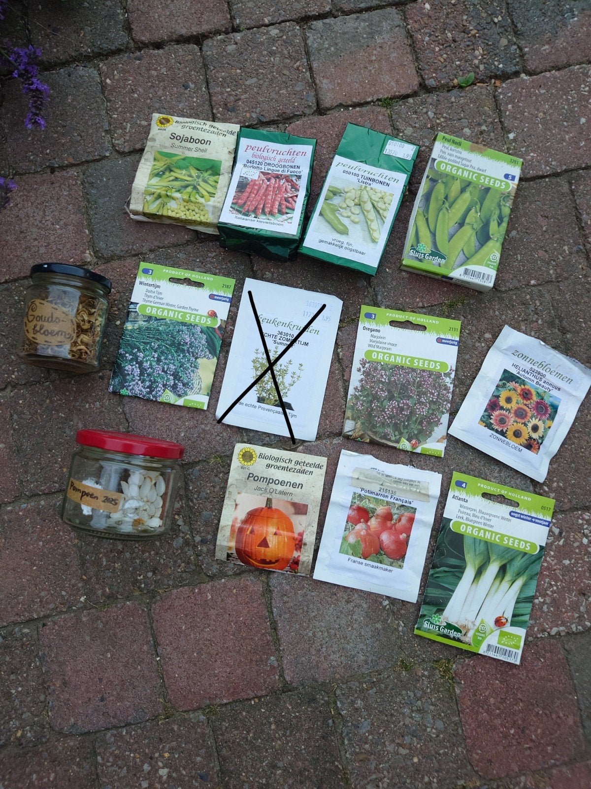 Moestuinzaden! Ook bio. 4 zakjes voor maar €1,-, Ophalen, Volle zon