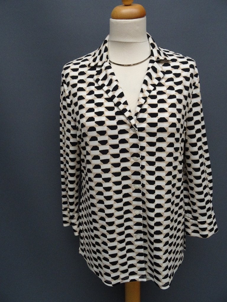 VANILIA maat 38, blouse van elastisch materiaal., Maat 38/40 (M), Meerkleurig, Vanilia, Ophalen of Verzenden