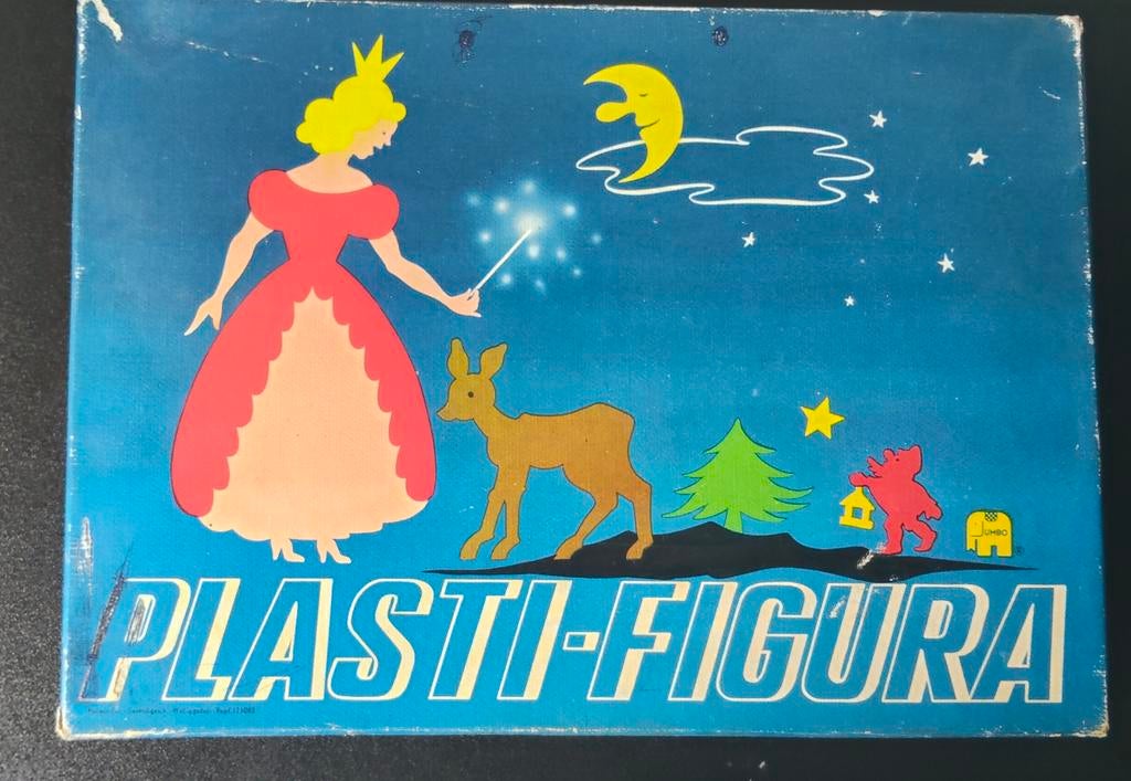Plasti-Figura, 1956, Sprookjesfiguren en extra stickers, Ophalen of Verzenden, Gebruikt