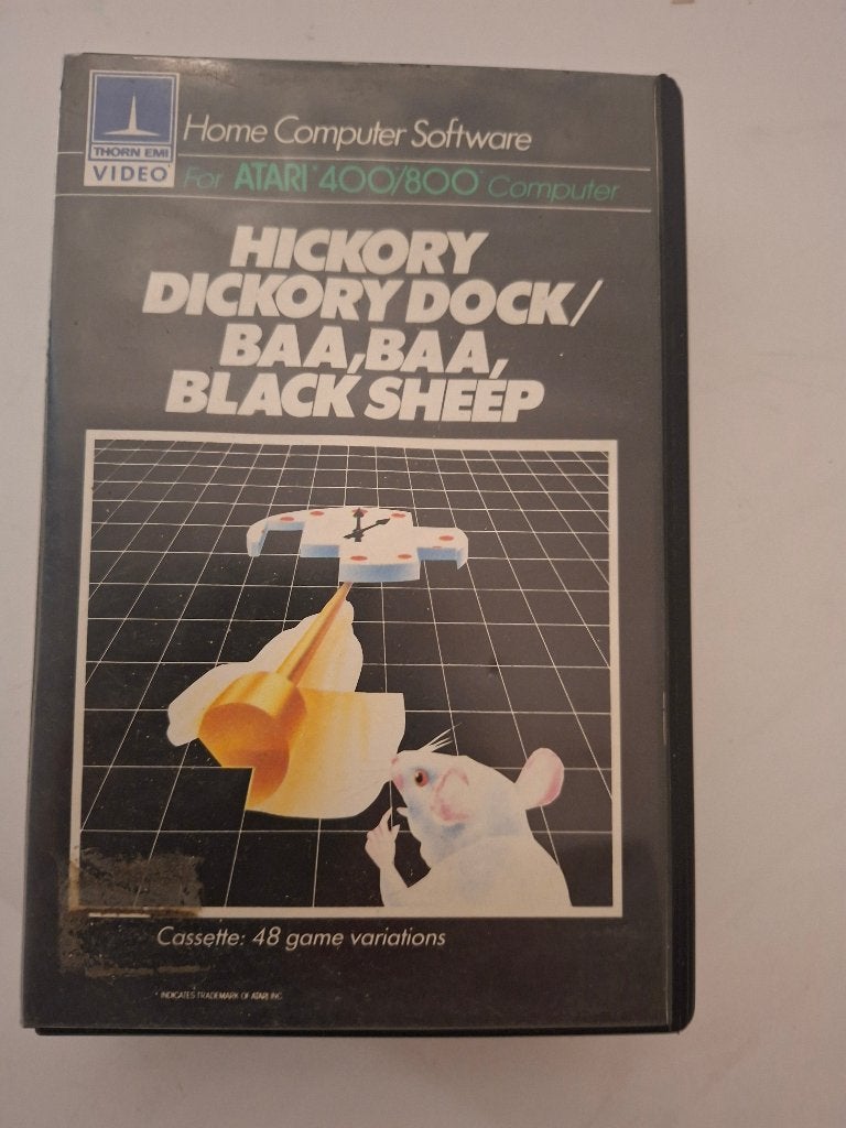 Hickory Dickory Baa,baa Black Sheep (Atari XL -XE), Ophalen of Verzenden, Atari