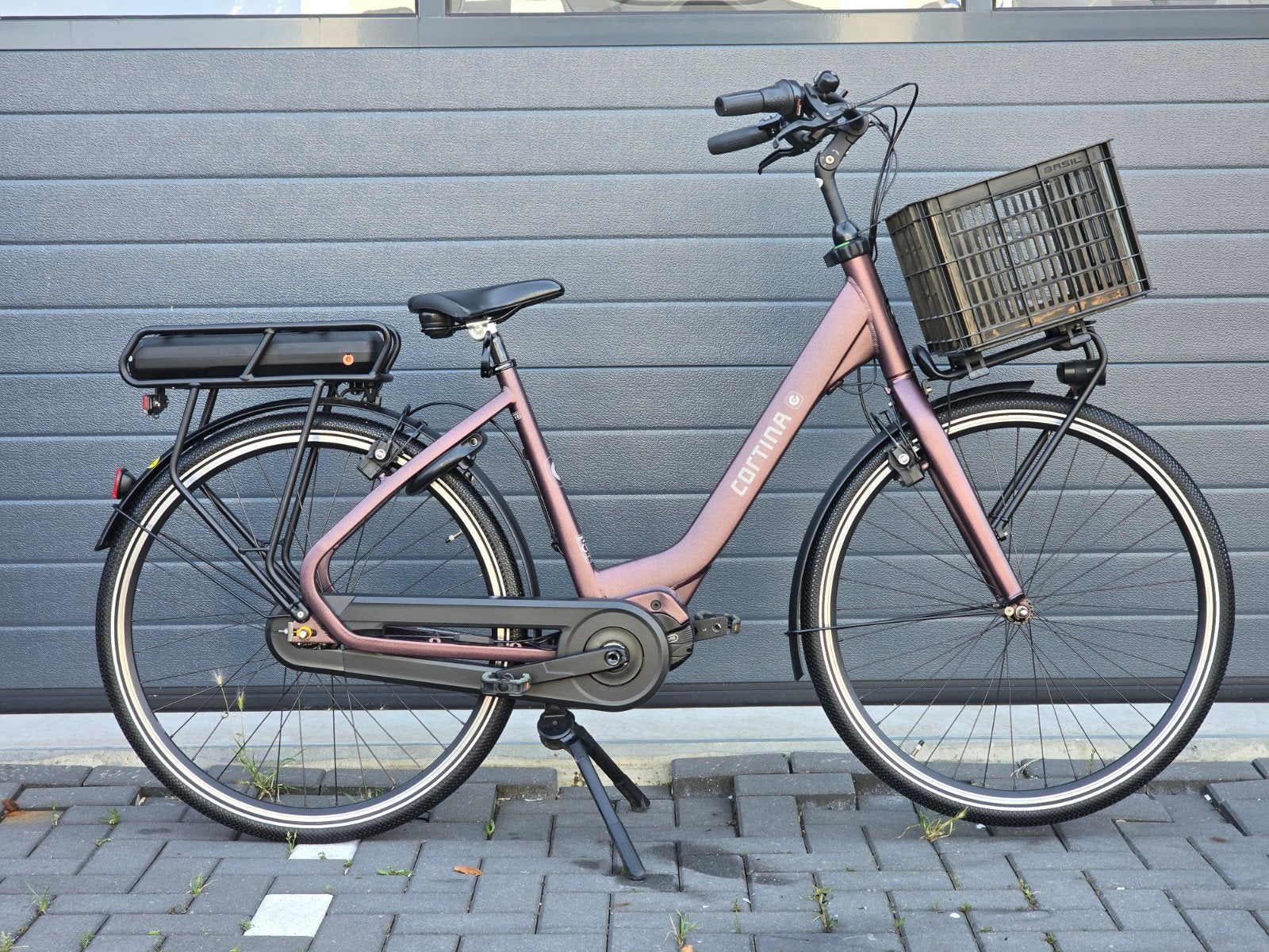 Cortina e-common middenmotor elektrische fiets, 47 tot 50 cm, Ophalen, Zo goed als nieuw, Versnellingen