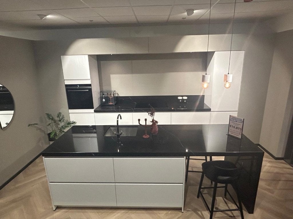 !SHOWROOMUITVERKOOP! GL-GONDAR, Huis en Inrichting, Keuken | Complete keukens, Ophalen, Wit, Overige typen, Nieuw