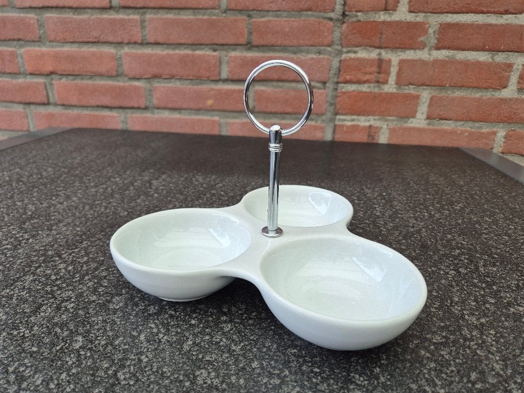 Trio schaaltje voor snacks, Overige materialen, Schaal, Rond, Ophalen of Verzenden