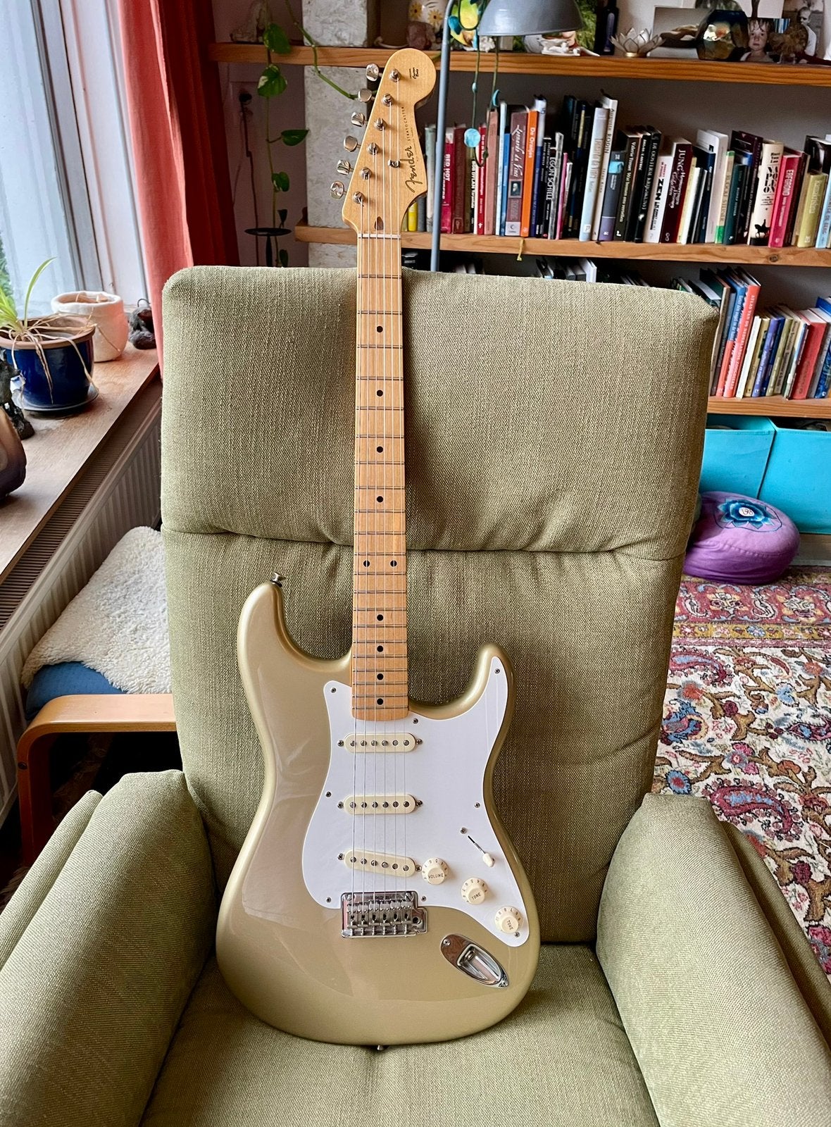 Fender Classic Player 50's Stratocaster, Ophalen of Verzenden, Zo goed als nieuw, Solid body, Fender