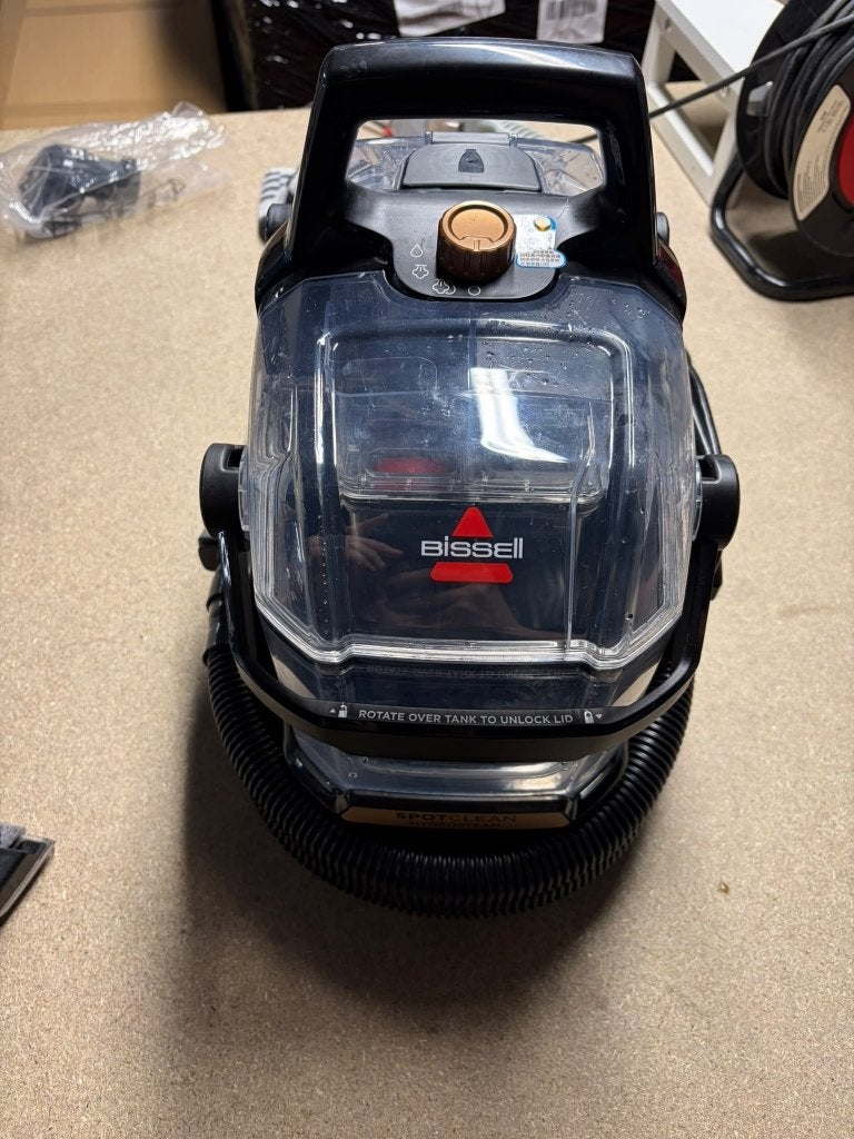 BISSELL SpotClean HydroSteam Pro - Vlekkenreiniger | DC10869, Overige merken, Bitco@bissell.com, Zo goed als nieuw, Waterstofzuiger