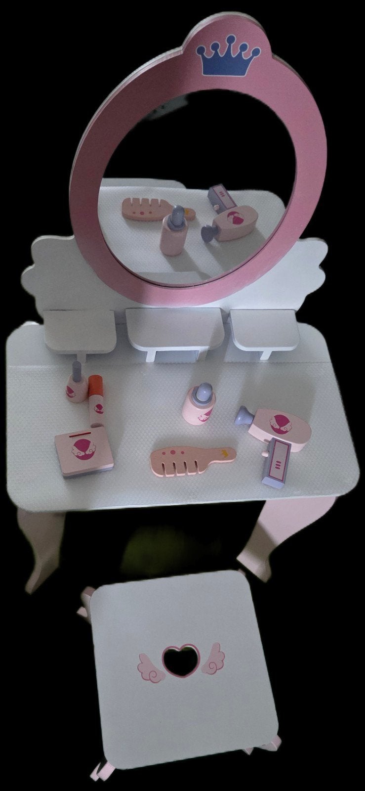 make up tafel kind, Ophalen, Gebruikt