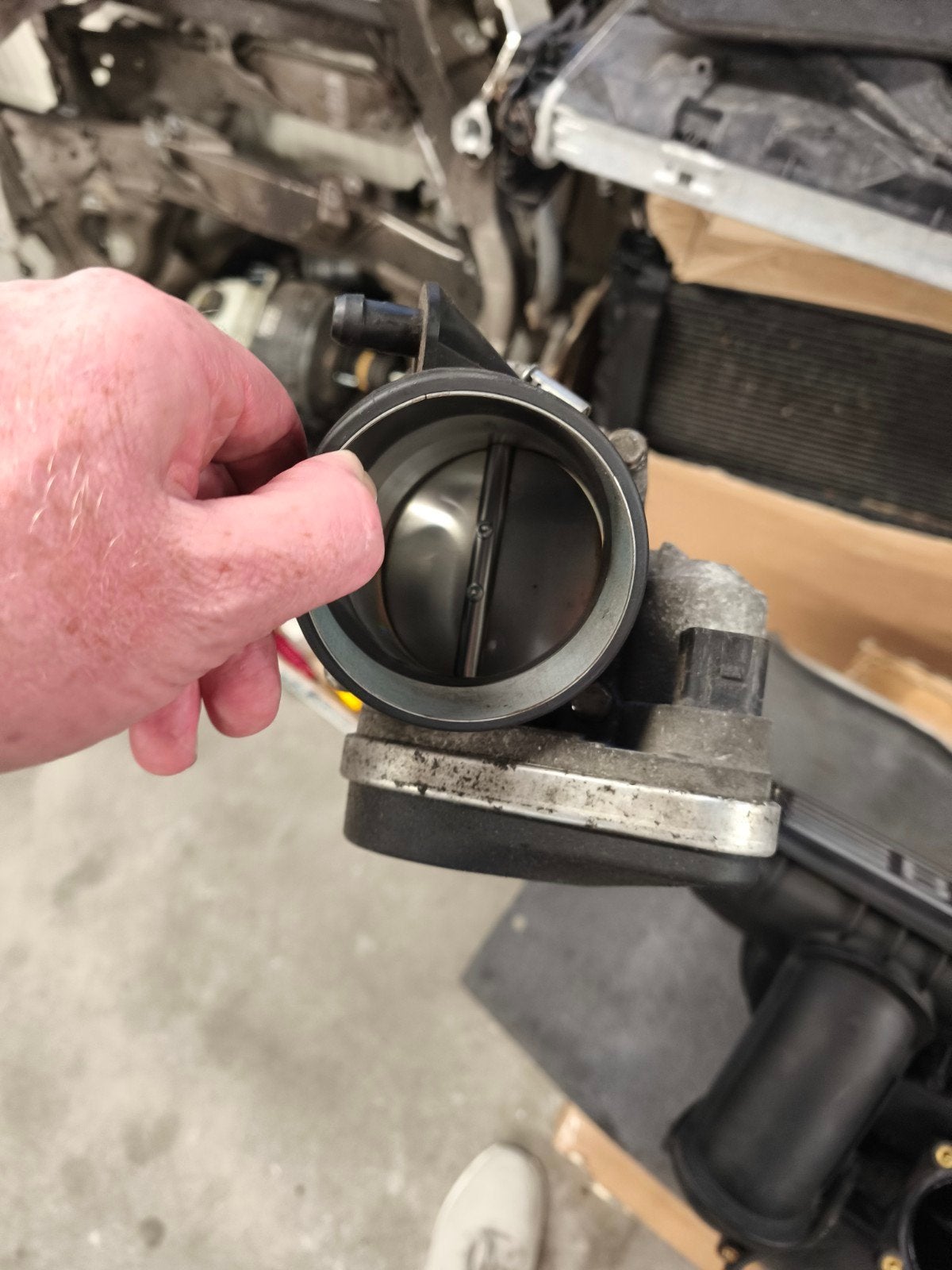 gasklep bmw n52 N52B25A N52B25 gasklephuis gas klep e, Ophalen, BMW