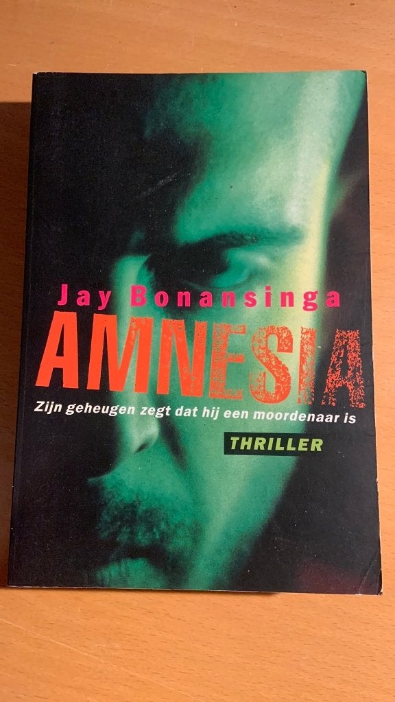 Jay Bonansinga - Amnesia, Ophalen of Verzenden