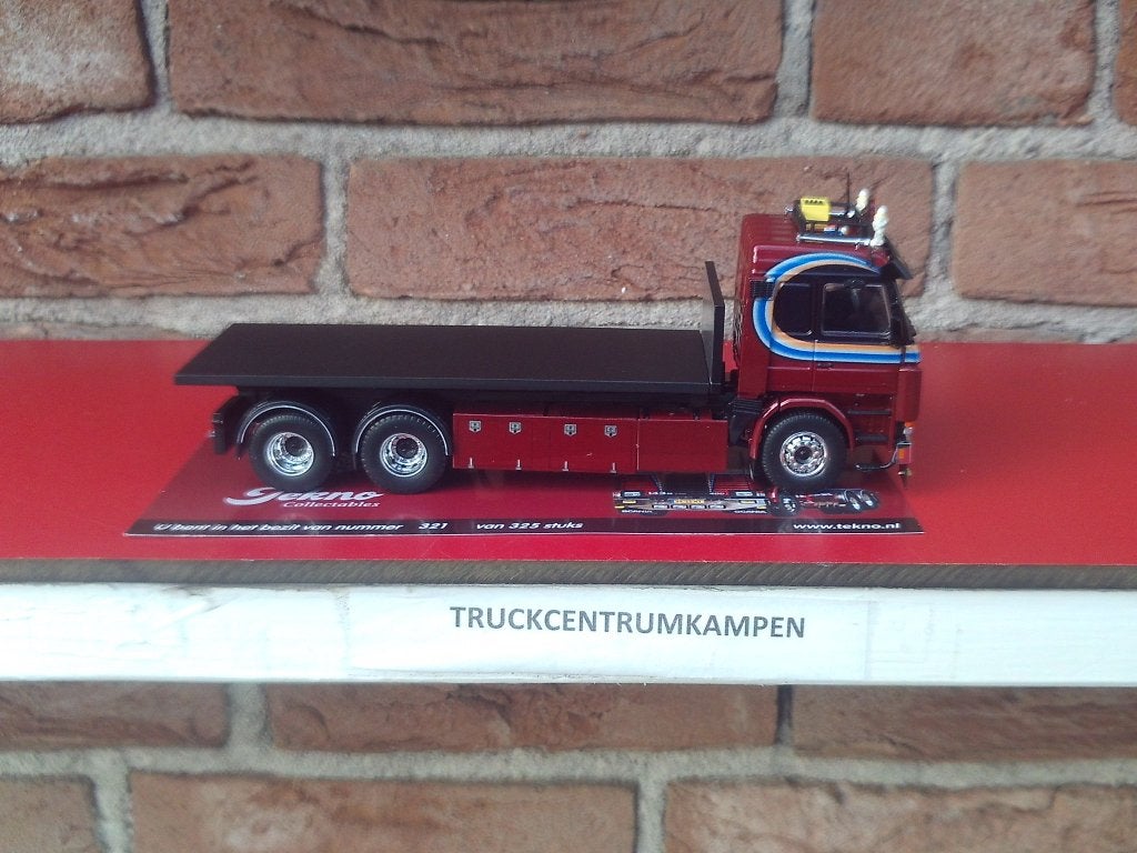 Tekno  Scania  143  Topline  van  Patrick  van  der  Mark., Hobby en Vrije tijd, Modelauto's | 1:50, Ophalen of Verzenden, Nieuw