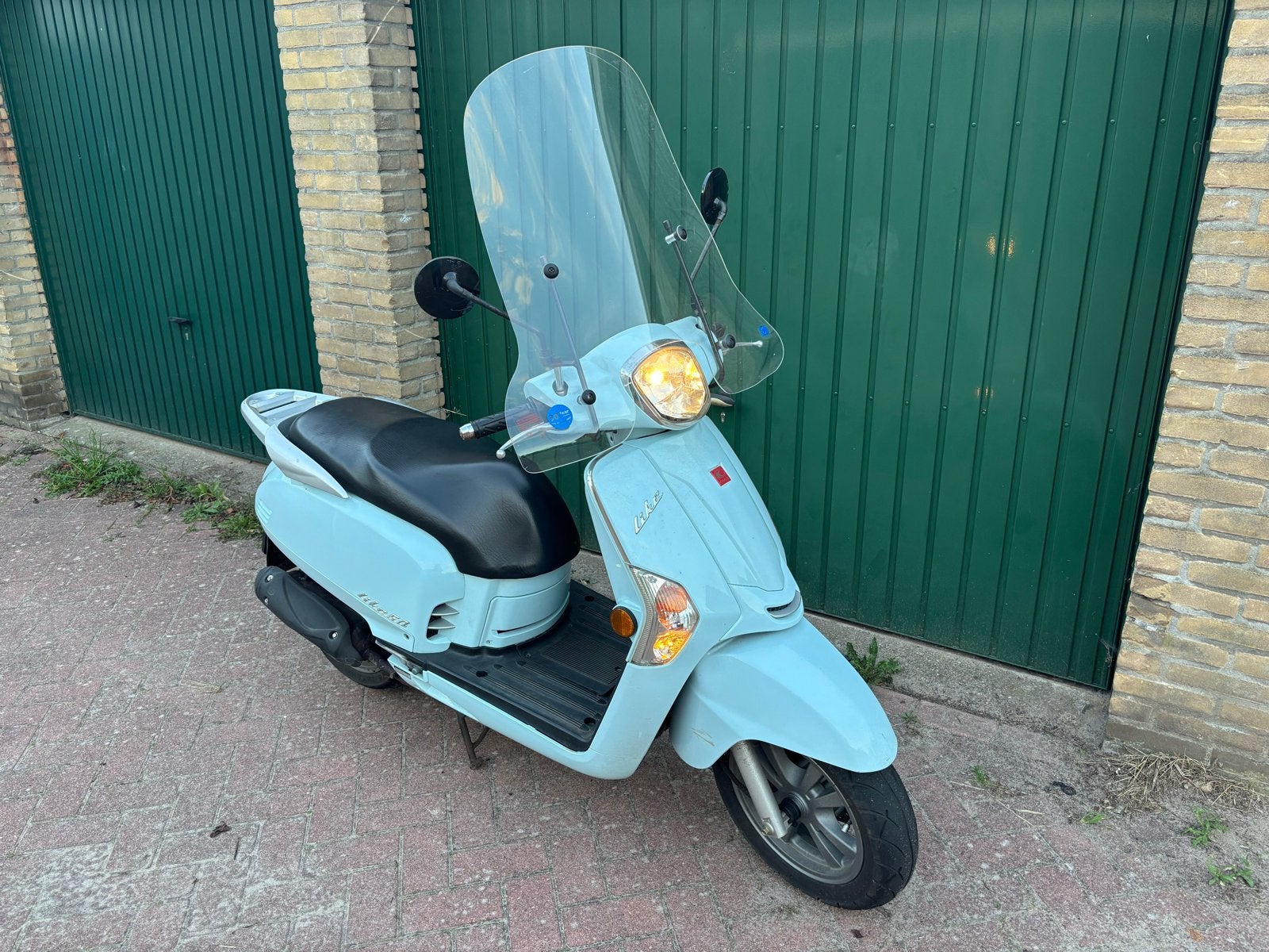nette Kymco Like scooter 2010 - blauw kenteken  - 7168km!, Ophalen, Gebruikt, Benzine, Like