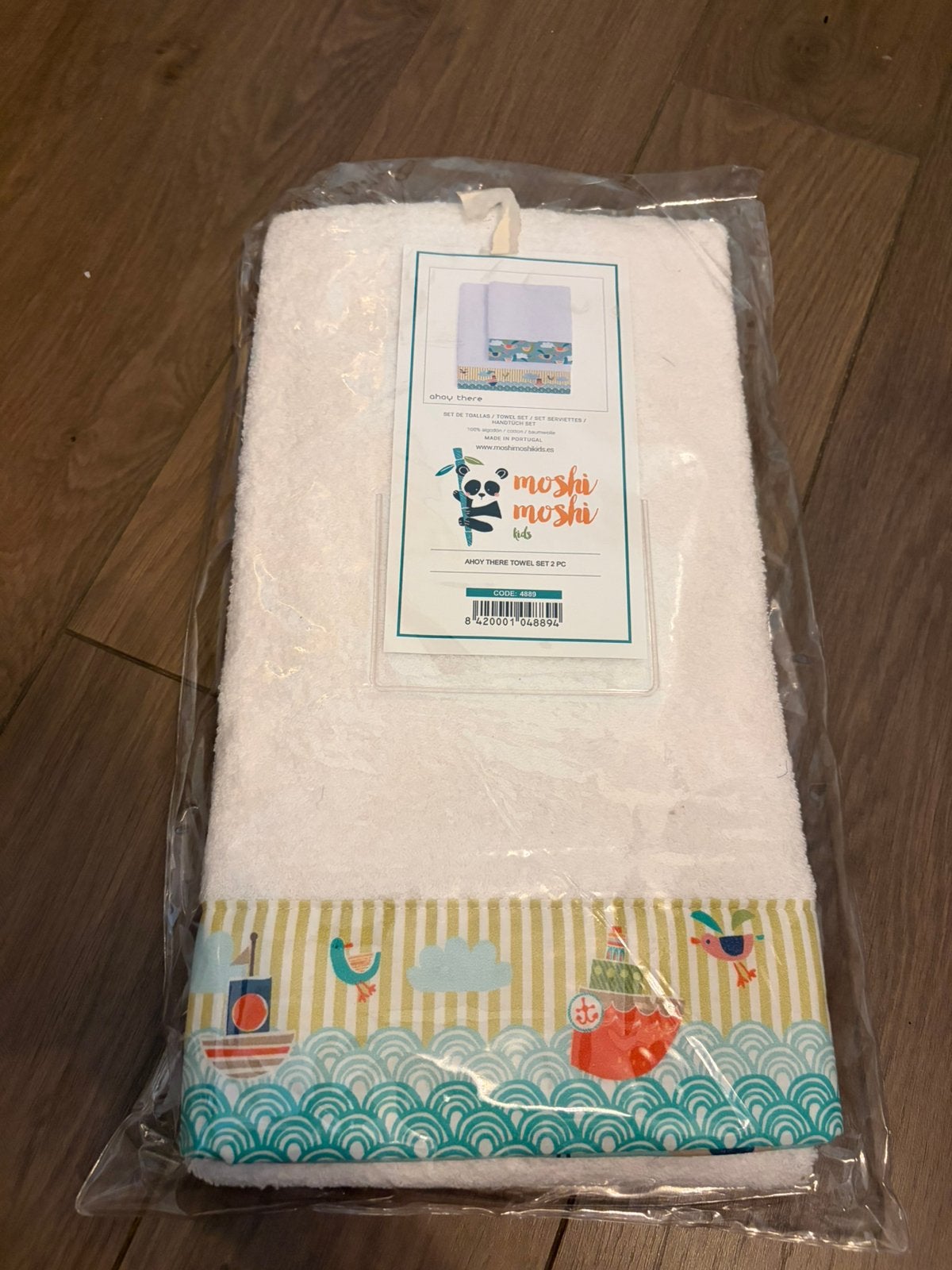 Nieuw Moshi Moshi handdoeken set kids, Ophalen of Verzenden, Nieuw, Handdoek
