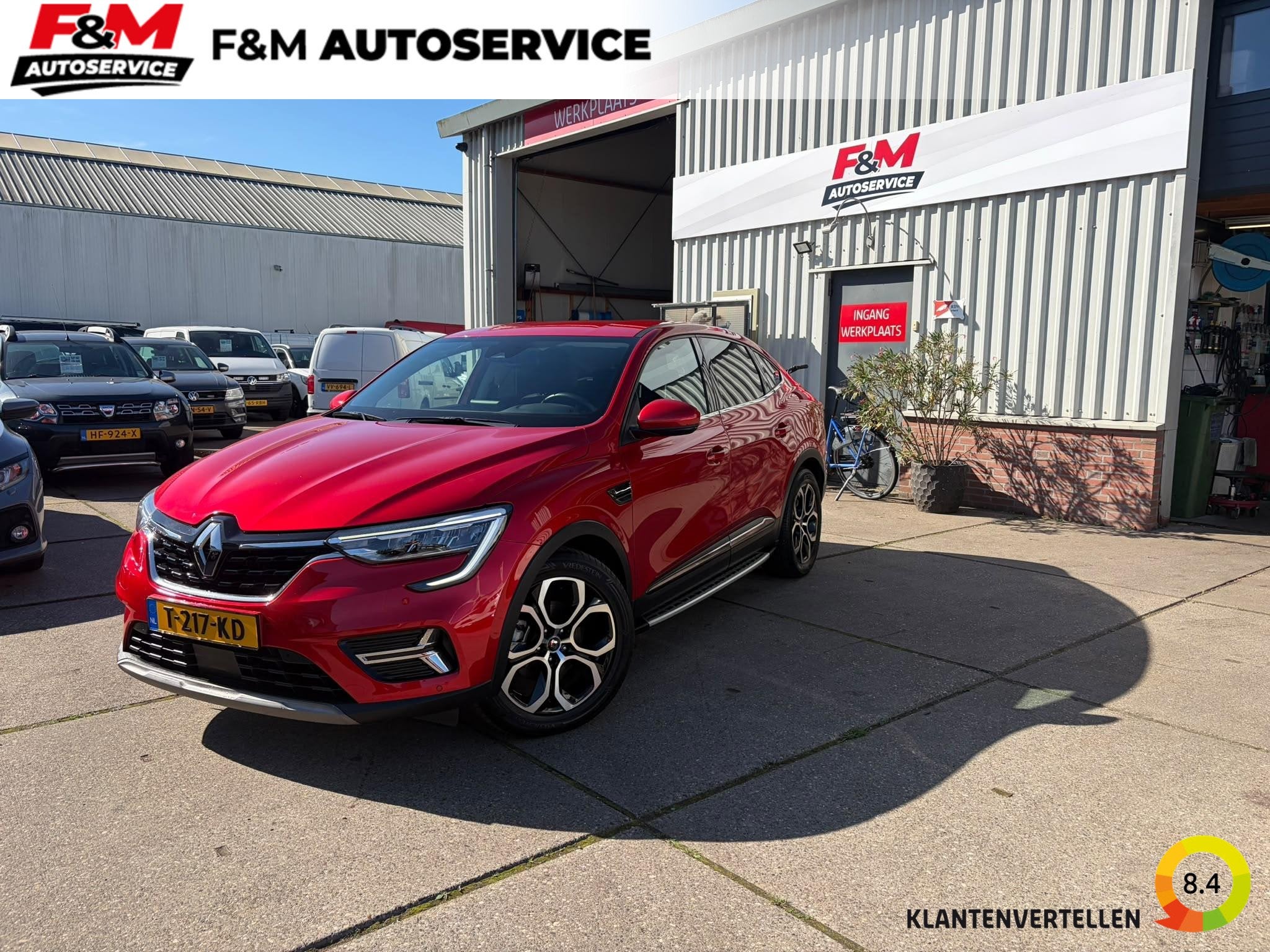 Renault Arkana 1.6 E-Tech hybrid 145 techno Clima, cruise, p, Auto's, Arkana, Gebruikt, Euro 6, Leder en Stof