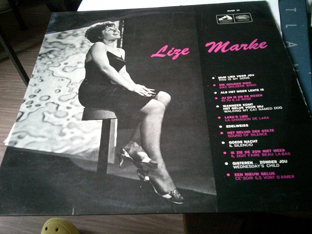 LIZE MARKE LP MIJN LIED VOOR JOU, LP, Gebruikt, Ophalen of Verzenden, Levenslied of Smartlap