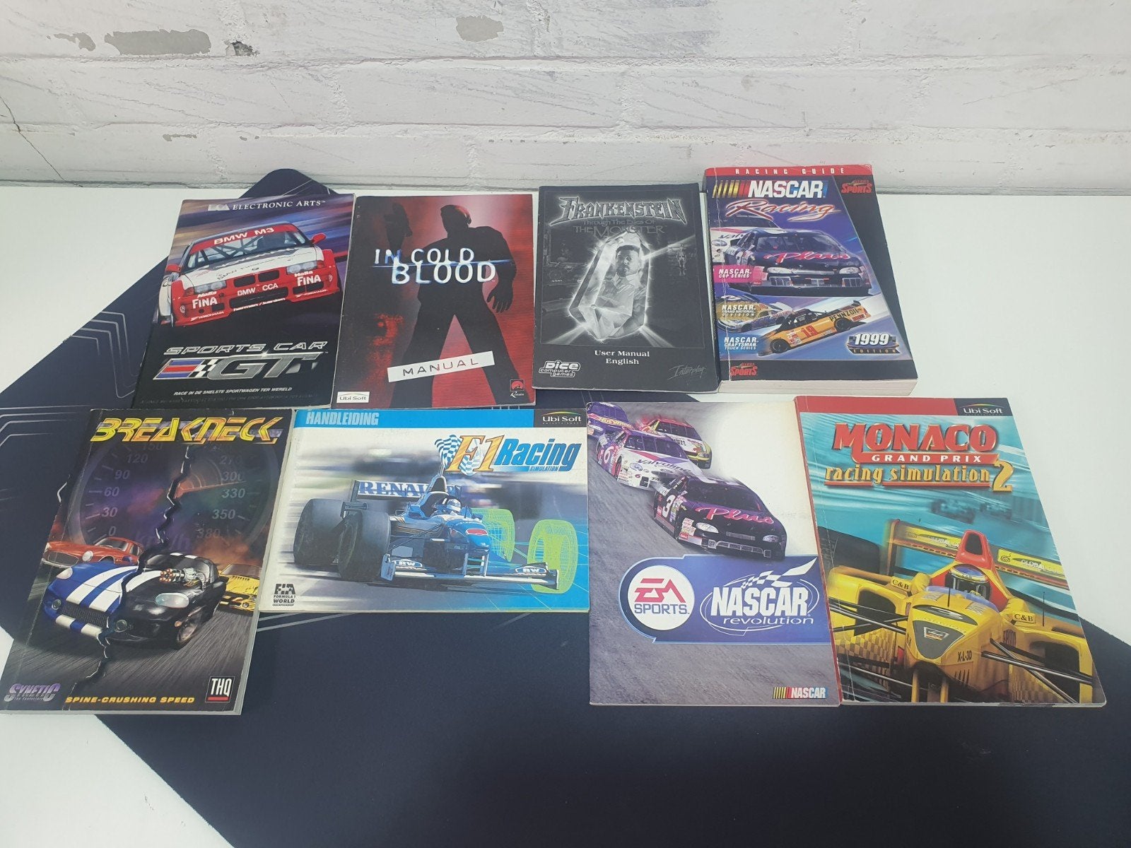 PC Big Box Handleidingen Bundel - Racing & Adventure Games, ., Racen en Vliegen, Ophalen of Verzenden, Zo goed als nieuw