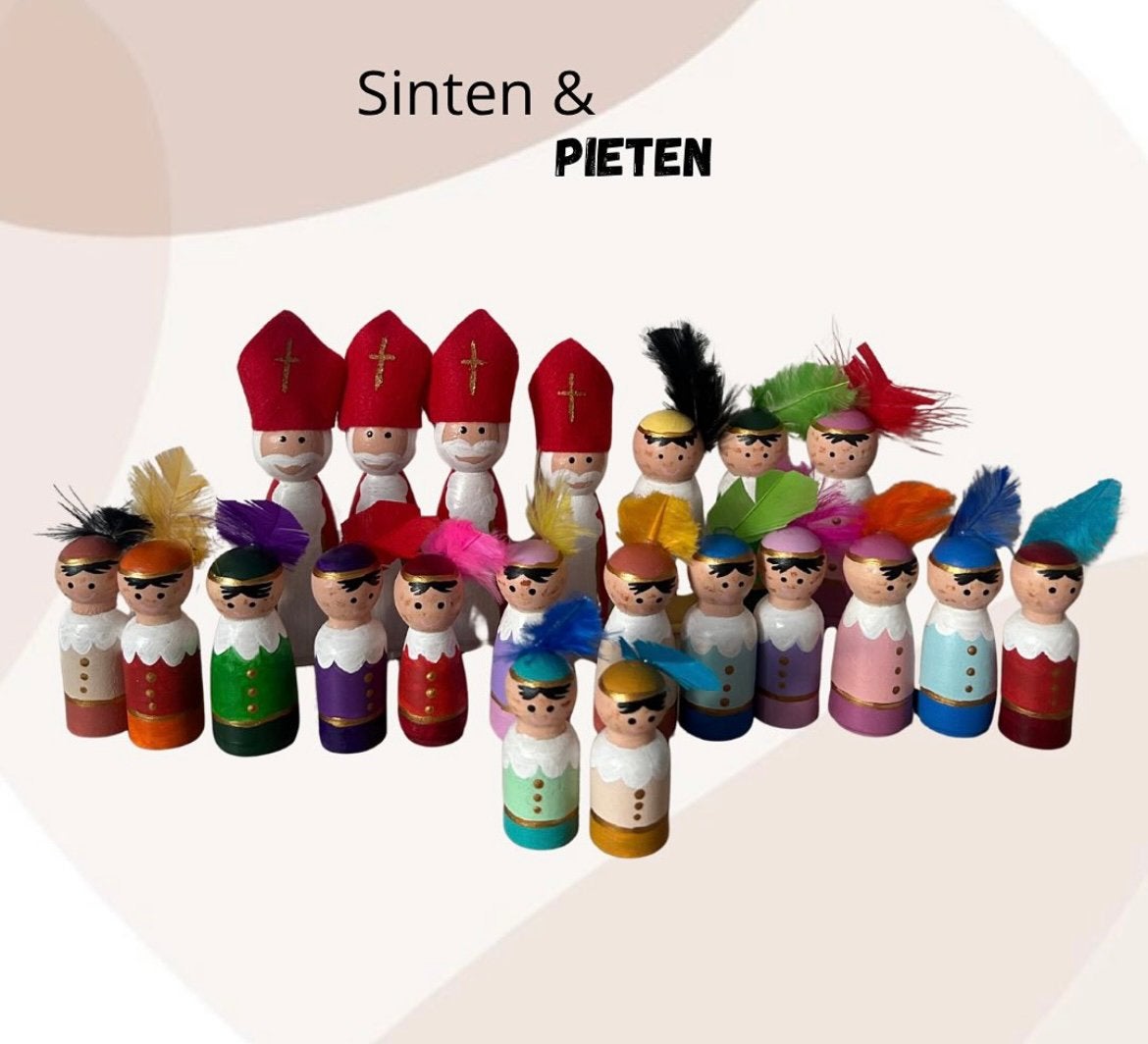 Sinterklaas en pieten, Ophalen of Verzenden, Zo goed als nieuw